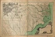 North Carolina State Map 1770 with Landowner Names
